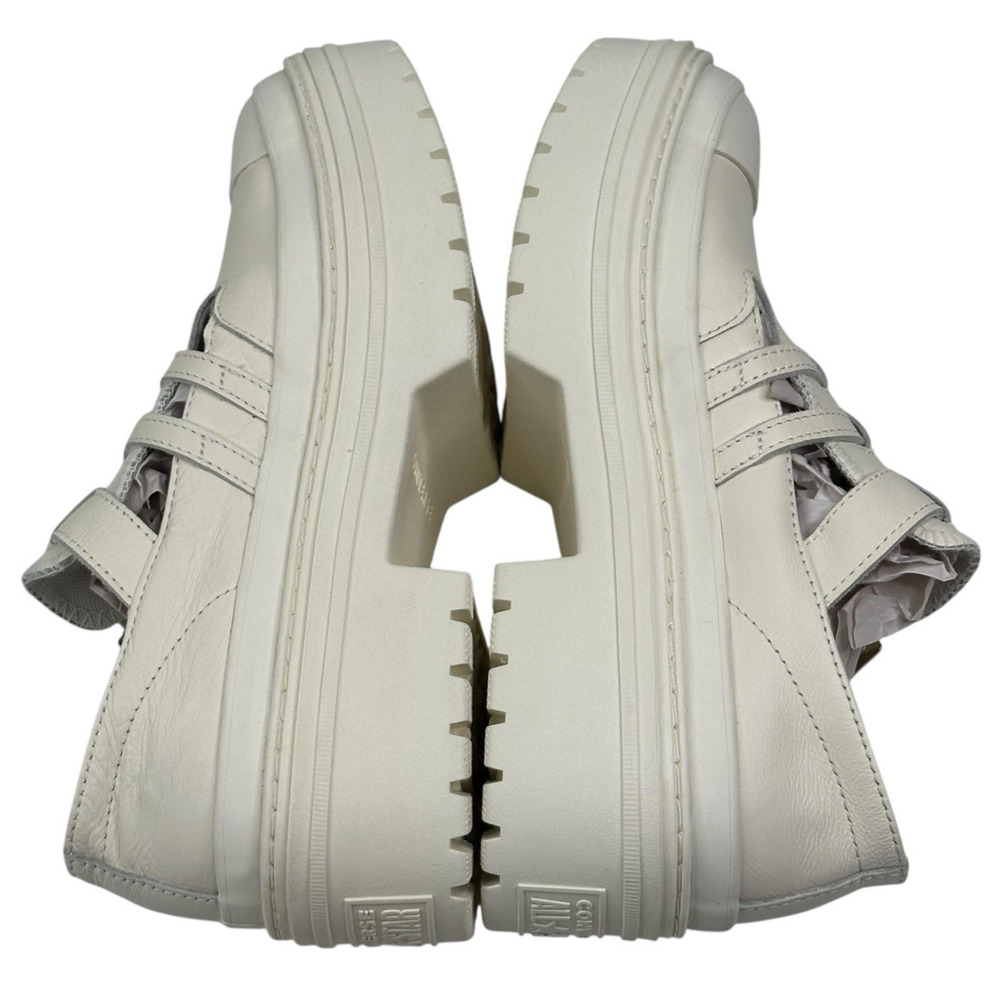 Converse Chuck Taylor All Star Lugged Heel Mary Jane Platform Egret Size 8.5 New - Picture 5 of 9